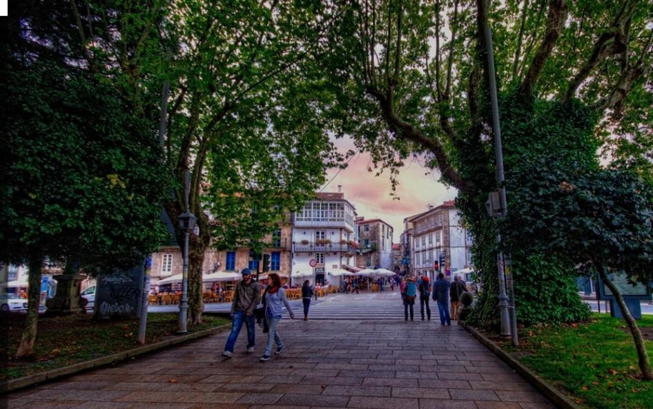 Ferienwohnung "Porta Faxeira" Santiago de Compostela Zimmer foto